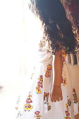 Super soft  hand block print quirky print cotton frock